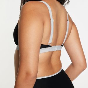 Limitless Bikini Top Ribbed Jet